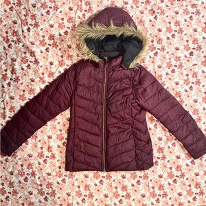 FUR PUFFER JACKET